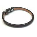 【セット販売】 ロール丸首輪 #5 黒 (×4セット) 岡野製作所
