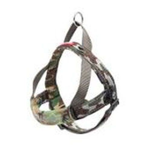 【セット販売】 イージードッグ クイックハーネス M グリーンカモ (×2セット) 新東亜交易