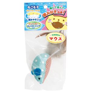 【セット販売】 ねこモテ NM 歯みがきトイ 04マウス (×4セット) アース・ペット