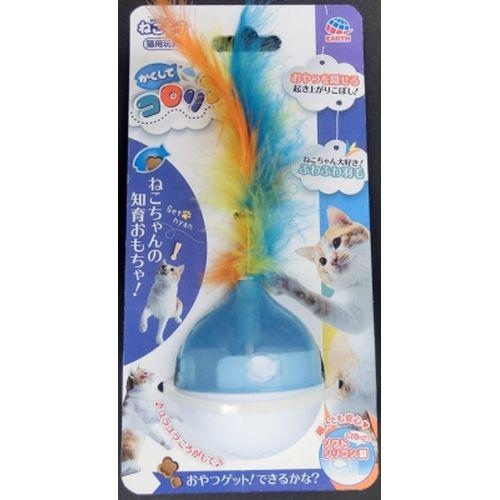 【セット販売】 ねこモテ NM かくしてコロリンライトブルー (×4セット) アース・ペット