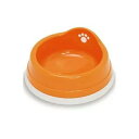 【セット販売】 イセトー すべり止め付ペット皿 ミニ オレンジ (×5セット) 伊勢藤