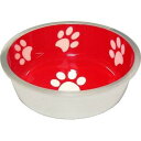 【セット販売】 Loving Pets マジェスティックボウル S チェリーレッド (×4セット) プラッツ
