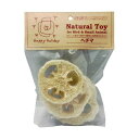 【セット販売】 ハッピーホリデイ ナチュラルトイ ヘチマ 3枚 (×4セット) ピーツー・アンド・アソシエイツ