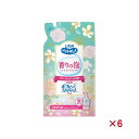 【セット販売】 ライオンペット ペットキレイ 香りの泡リンスインシャンプー 犬猫用 フローラルブーケの香り つめかえ用 400ml (×6セット)