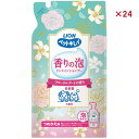 【ケース販売】 ライオンペット ペットキレイ 香りの泡リンスインシャンプー 犬猫用 フローラルブーケの香り つめかえ用 400ml (×24セット)