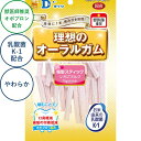 【ケース販売】 理想のオーラルガム 新桜型スティック いちごミルク (1袋75g入(約30本)×48袋セット) ダイワ