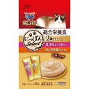 【ケース販売】 銀のスプーン 三ツ星グルメ 総合栄養食 とろリッチ 2種のアソート まぐろ ささみ 1袋(1本6g×8本入 ×48袋セット ユニ・チャーム