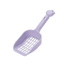 【セット販売】 リッチェル 猫 トイレ コロル ネコトイレ用スコップ 大粒用 パープル (×4セット)