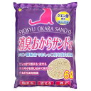 【セット販売】 スーパーキャット 消臭おからサンドアルファ 猫 トイレタリー 6L (×2セット)