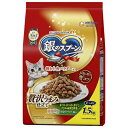 【ケース販売】 ユニチャーム 銀のスプーン贅沢うまみ仕立てまぐろ・かつお・煮干し・ささみ・緑黄色野菜入り1.5kg 1袋(1p375g入×4p入)×6袋セット