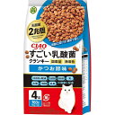 【ケース販売】 いなば かつおぶし 猫 ドライ 全ステージ 190g×4袋 1袋(1p190g入×4p入)×8袋セット