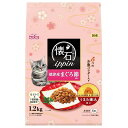 【ケース販売】 ペットライン 懐石焼津産マグロ節1.2kg 猫 ドライ 全ステージ 1.2kg 1袋(1p300g入×4p入)×6袋セット