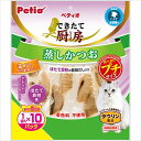 【ケース販売】 ペティオ できたて厨房 蒸しかつおプチほたて貝柱味 1袋(1切れ×10パック入) ×24袋セット