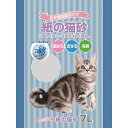 【ケース販売】 シーズイシハラ 猫 トイレタリー 紙の猫砂色が変わるタイプ (1袋7L入 ×6袋セット)