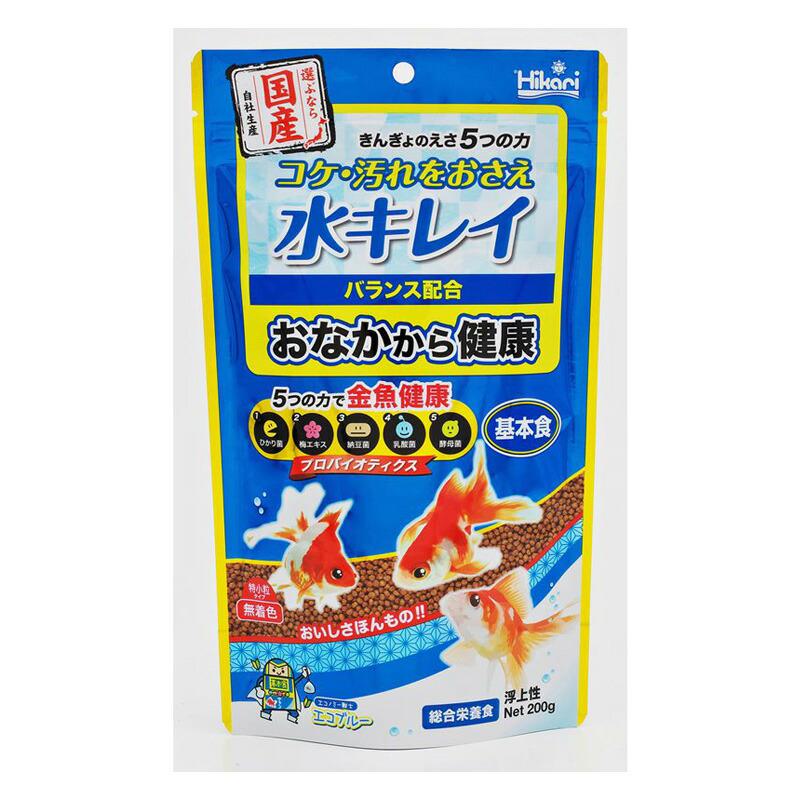 【ケース販売】 キョーリン 観賞魚 金魚用フード きんぎょのえさ5つの力基本食 1袋200g×50袋セット