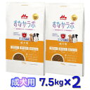 【即納在庫品】 【ケース販売】森乳サンワールド おなかラボ 成犬用 7.5kg (×2セット) ドッグフード 乳酸菌