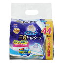 【ケース販売】 ジェックス GEX ラビレット 三角トイレシーツ 44枚 (×18セット)
