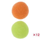 【ケース販売】 ペティオ ウールボール オレンジ/グリーン (×12セット)