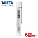 【即納在庫品】 タニタ ブレスチェッカー HC-150-SWH 6個セット HC150SWH ホワイト スリムタイプ コンパクト エチケット 口臭 チェッカー ...