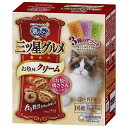 ユニチャーム 猫 ドライ 銀のスプーン三ツ星グルメお魚味クリームお魚・鶏ささみレシピ3種のアソート 180g