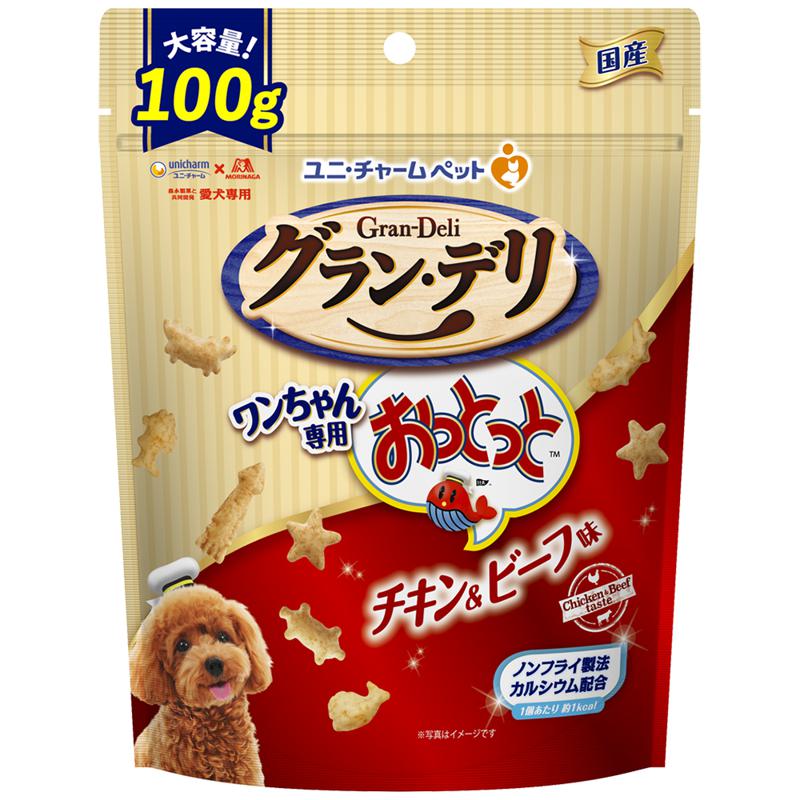 グラン・デリ グランデリ おっとっとチキンビーフ味 100g ユニ・チャームのサムネイル