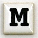 モザイクタイル T-コレット アルファベット 15×15×4mm 玉川窯業 (15K-M)