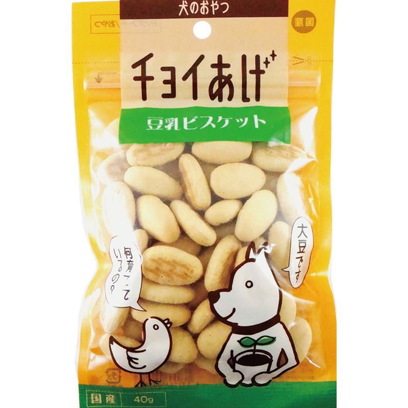 わんわん チョイあげ 豆乳ビスケット 40g