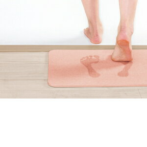 TKD 珪藻土のバスマット ピンクL KSB−16L−PI