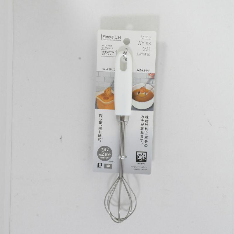 パール金属 Simple Use みそ取り M ホワイト CC−1698