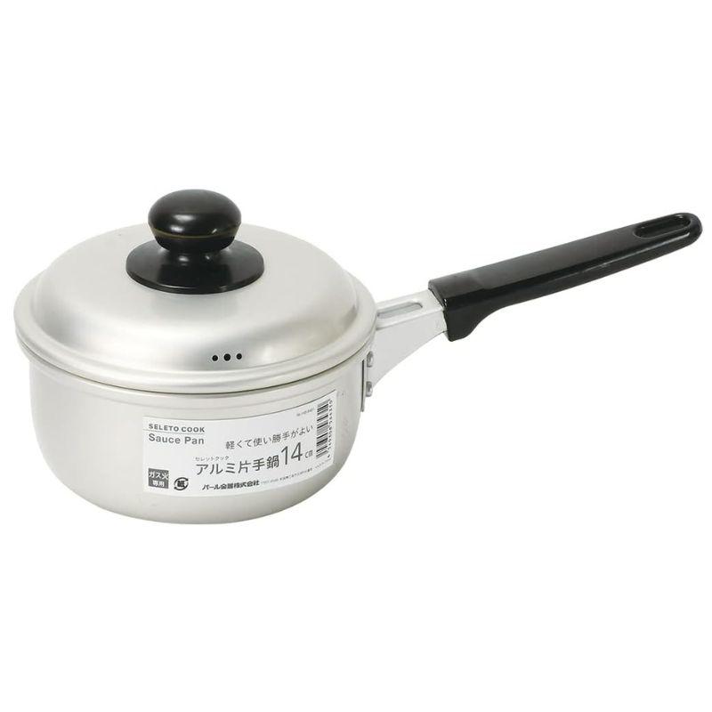 パール金属 セレットクック アルミ片手鍋 14cm HB-6431