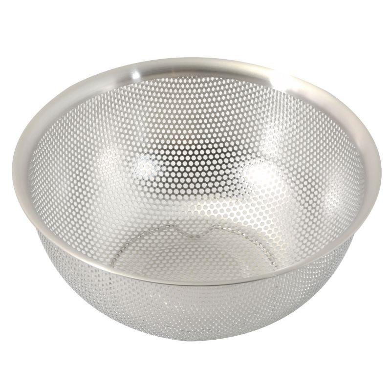 パール金属 ベーシスライン ステンレス製 パンチングザル18cm HC-0426
