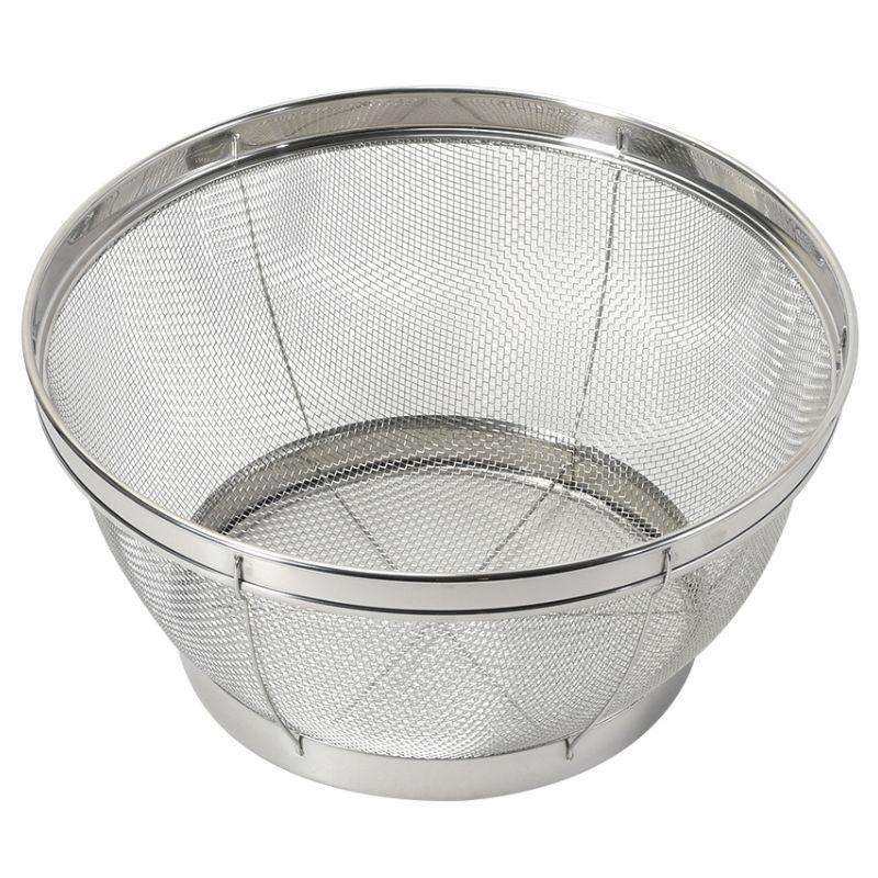 パール金属 ベーシスライン ステンレス製 キッチンザル25cm HC-0432