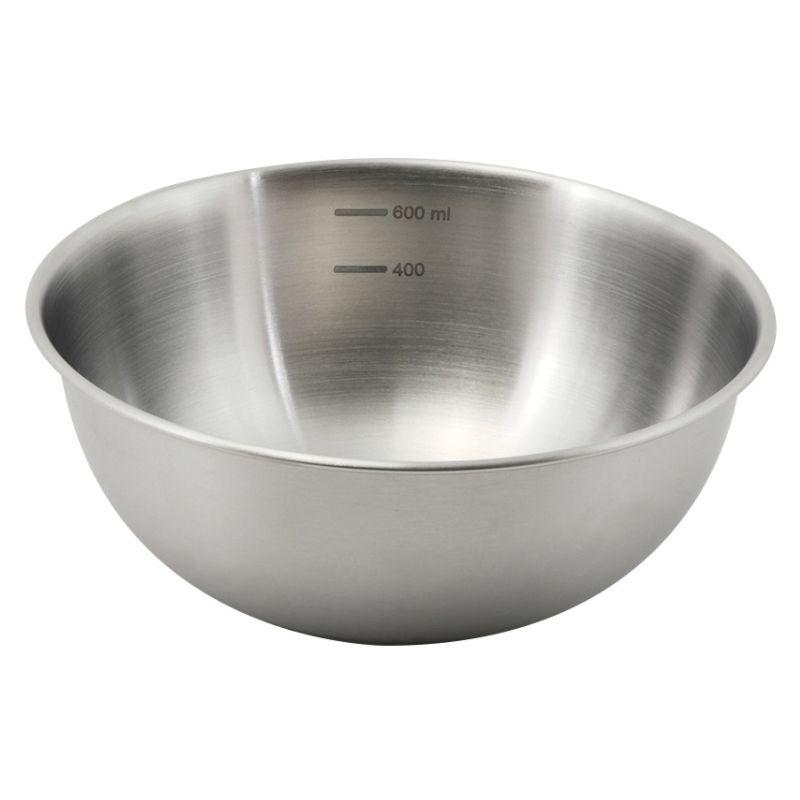 パール金属 ベーシスライン ステンレス製 ボウル15cm 目盛付 HC-0435