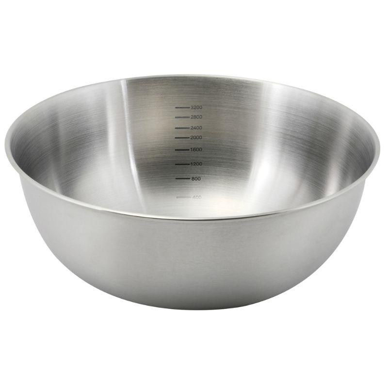 パール金属 ベーシスライン ステンレス製 ボウル27cm 目盛付 HC-0439