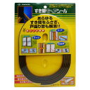 すき間モヘアシール ゴールド 6×4mm×2m 槌屋 (NO.6040)