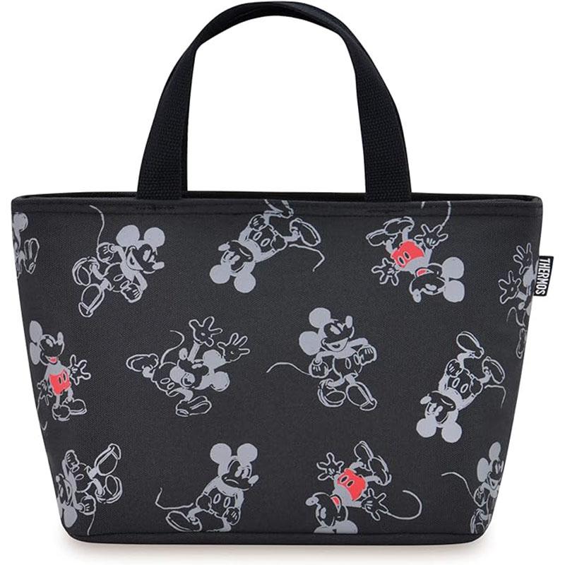 サーモス 保冷ランチバッグ ミッキー ミニー ブラック お弁当 RFF-004DS BKのサムネイル