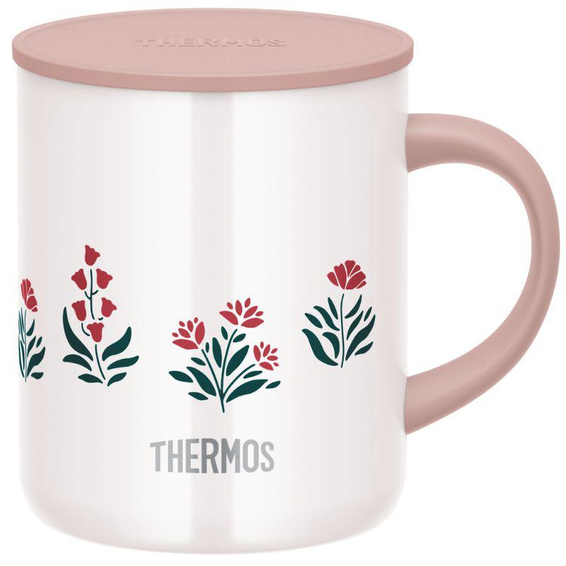 サーモス（THERMOS） 真空断熱マグカップ JDG-353LTD R 350ml レッド 蓋付き フタ付き