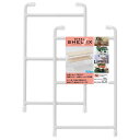 スチールシェルフィックス ホワイト 175×300mm 2本入り パネフリ工業 (STSH-S150WH)