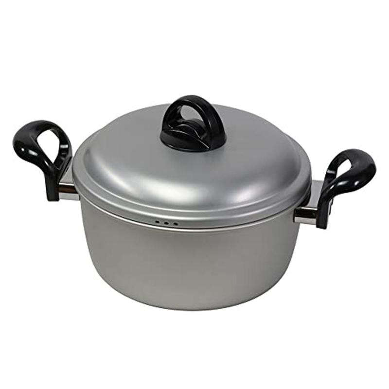 リバティーコーポレーション 軽量！アルミ鍋 両手鍋 24cm ガス火専用 LD-372