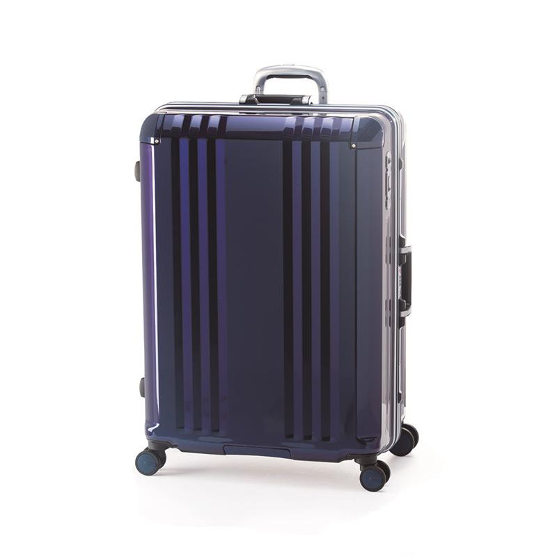 アジアラゲージ スーツケース キャリーバッグ デカかるEdge FRAME オーロラブルー ALI-070R-28