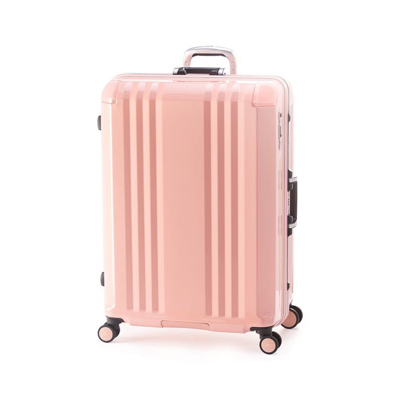 アジアラゲージ スーツケース キャリーバッグ デカかるEdge FRAME コーラルピンク ALI-070R-28