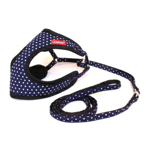 リードッグ ドットフロントハーネスS ネイビー 【4580246105975:475】