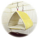 マルカン 小鳥 保温 MB-121 鳥たちの寝床 三角ハウス L 鳥 ベッド ハウス 吊り下げ 温活