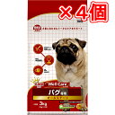 イースター ウェルケア パグ専用オールステージ（×4個セット販売） 3KG まとめ売り 犬フード プレミアム犬フード ドライ