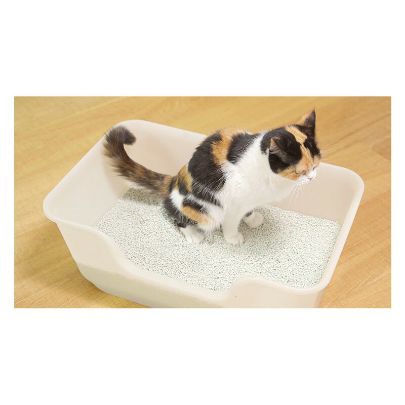 ライオン商事 猫 トイレ ニオイをとる砂獣医師開発猫トイレ 1コ ペット用品 2