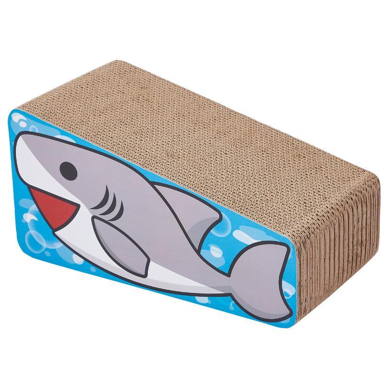 ペティオ つめみがきジョーズ 立体つめみがき サメ