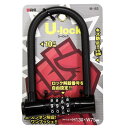 Uロック ブラック 170×110mm WAKI(和気産業) (IB-153)