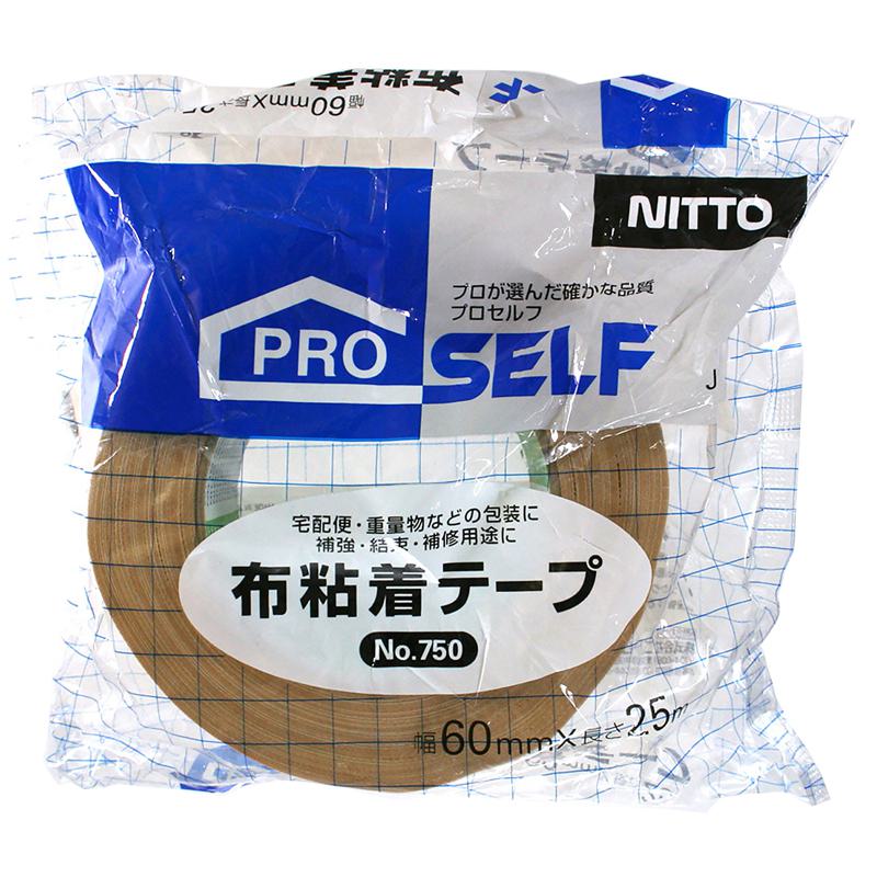布粘着テープ 60mm×25m ニトムズ (J5100)
