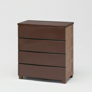 アイリスオーヤマ ウッドトップチェスト ブラウン MG-724