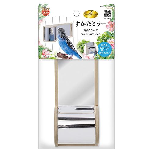 ミニマルランド バードパレス すがたミラー 小鳥 鏡 おもちゃ マルカン